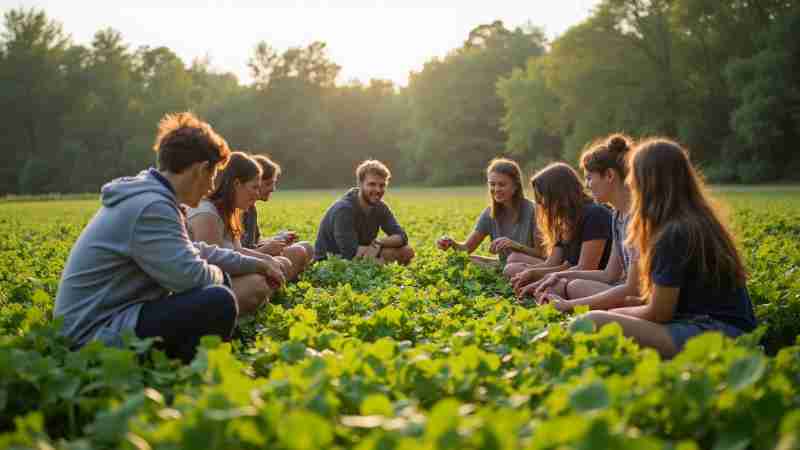 150 Young Germans Present Vision for Sustainable Agriculture, Concept art for illustrative purpose, tags: und - Monok
